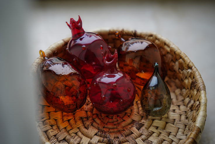 Fig Glass Ornament