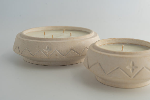 Stone Candle Holder